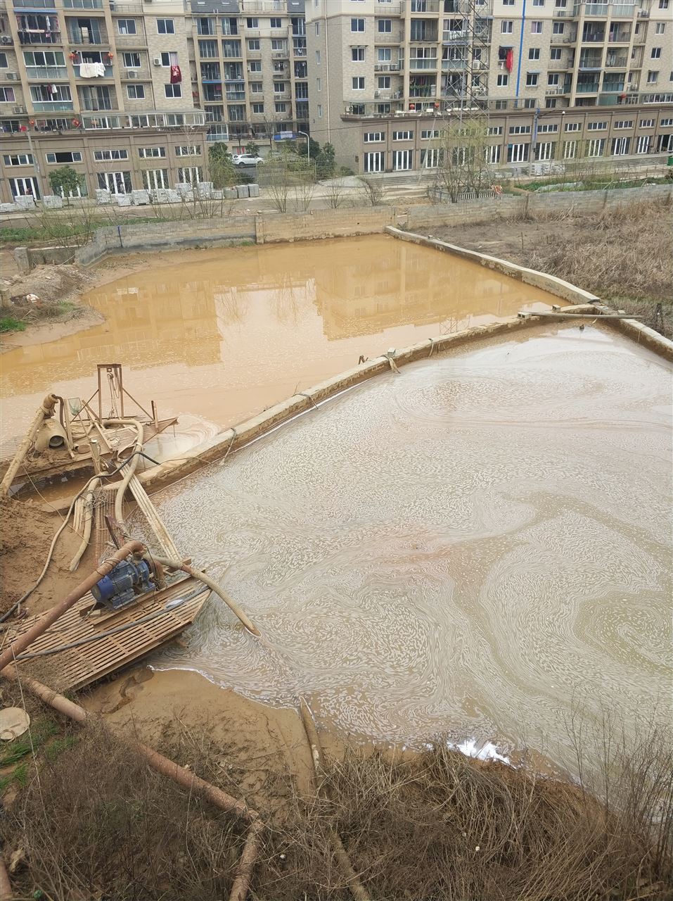 建湖沉淀池淤泥清理-厂区废水池淤泥清淤